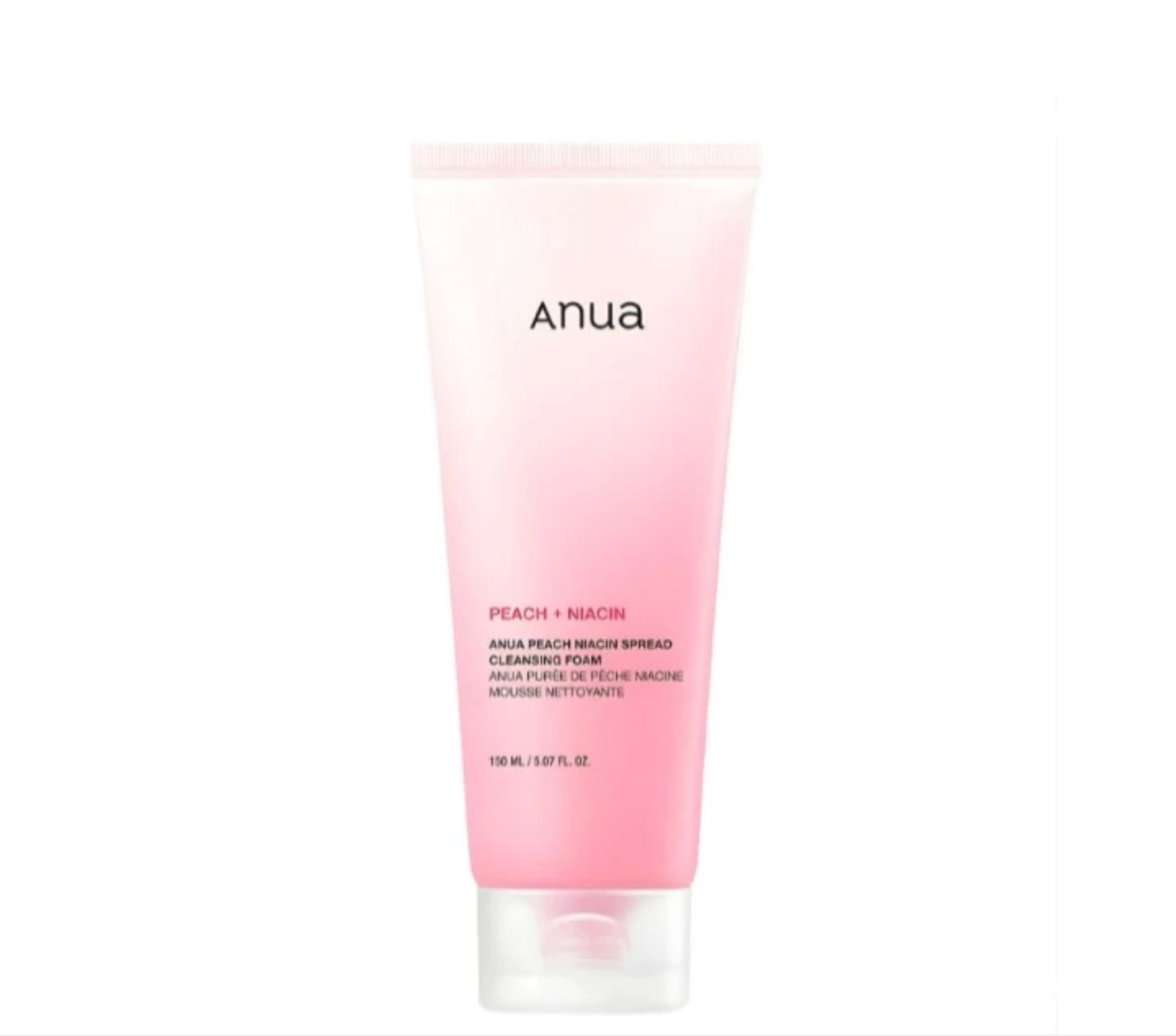 Anua Peach Niacin Spread Cleansing Foam Brightening & Hydrating Cleanser