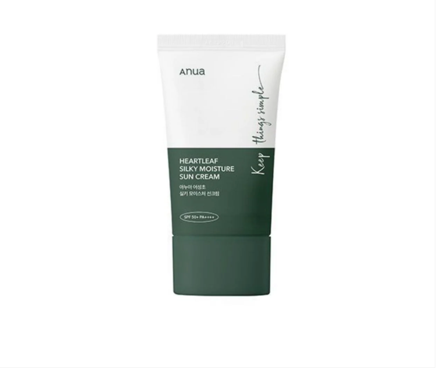 Anua Heartleaf Silky Moister Sun Cream